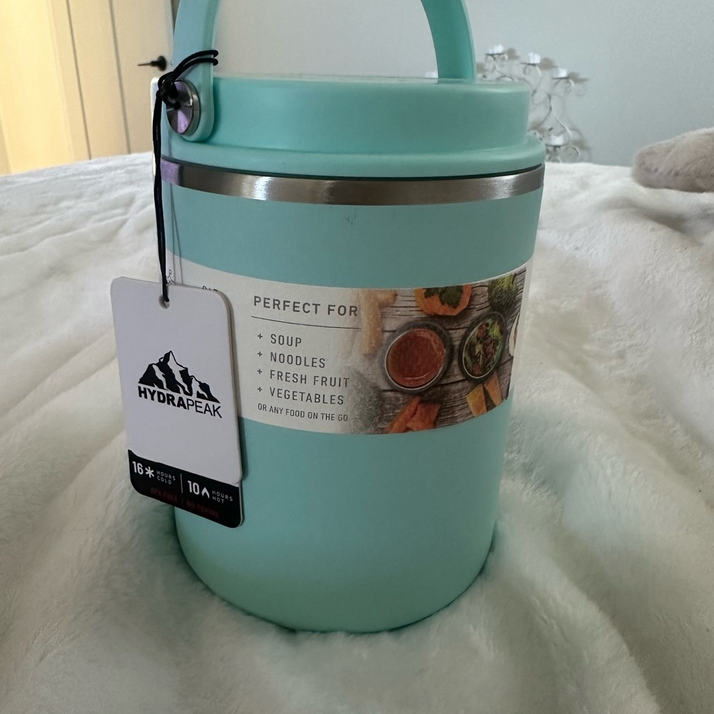 HYDRAPEAK Stainless steel Aqua Food Jar